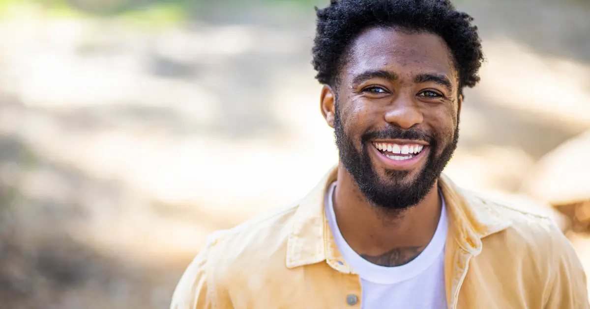 Smiling man featured on our therapy near Hampton Park page